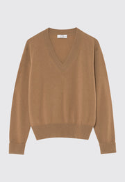 Sharpo Cashmere Sweater Camel