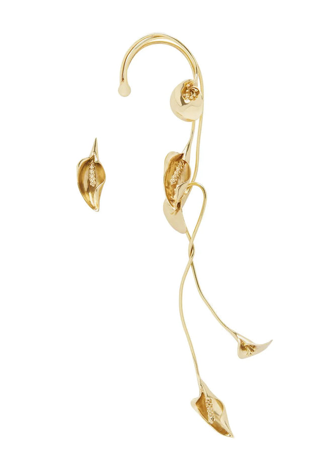 Lily Stud and Drop Ear Cuff