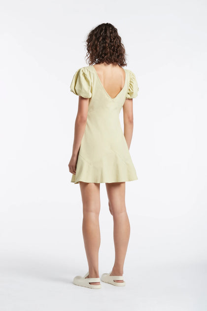 Uo cassia puff 2024 sleeve mini dress