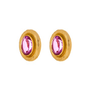 Paros Pink Quartz Earrings