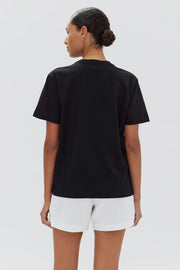 Womens Organic Base Tee Black