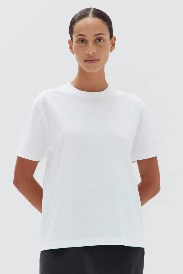 Womens Organic Base Tee White