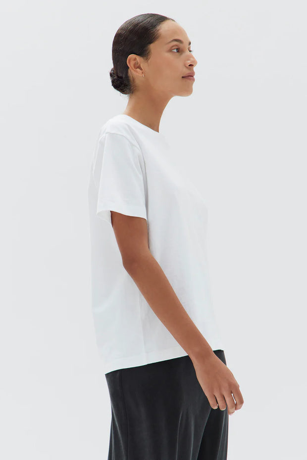 Womens Organic Base Tee White