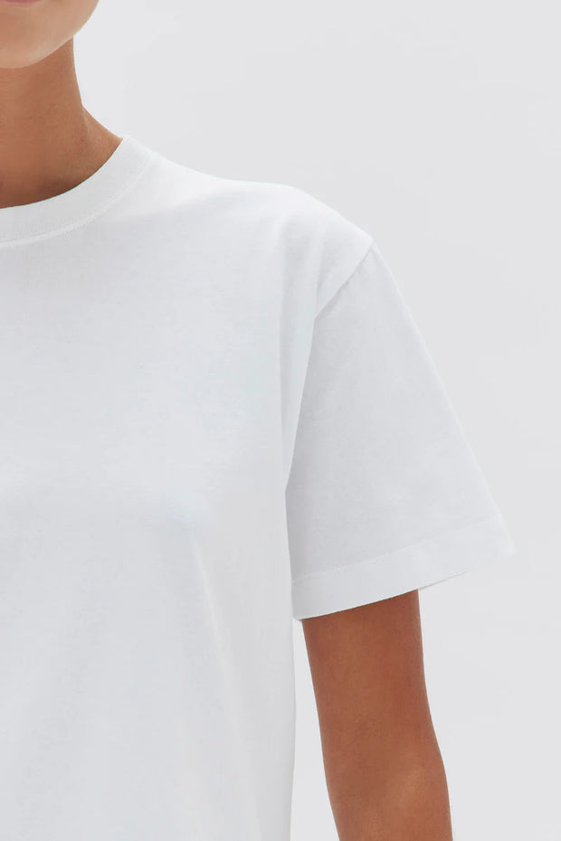 Womens Organic Base Tee White