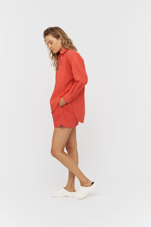 Chiara Long Sleeve Shirt Classic Grenadine