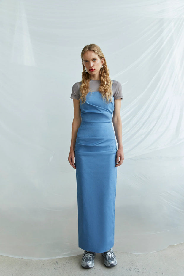 Jones Gown Washed Blue