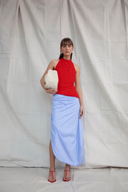 Lori Midi Skirt Sky Blue