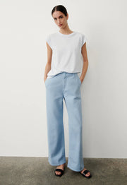 Derby Pant Pale Blue Denim