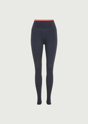 Vita Full Length Legging Marine Blue/Poppy Red