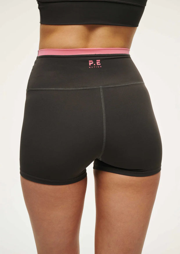 Vita 2.5" Bike Short Asphalt/Pink Lemonade