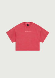 Nomad Boxy Tee Poppy Red