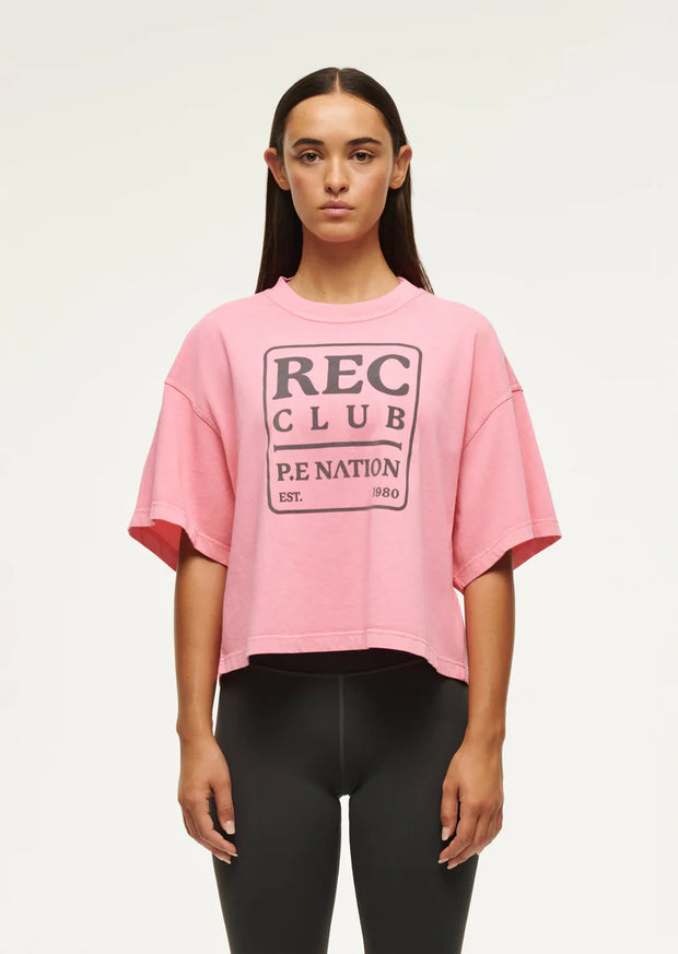 Rally Tee Washed Pink Lemonade