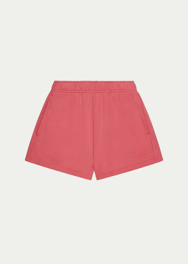 Reverie Short In Washed Poppy Red