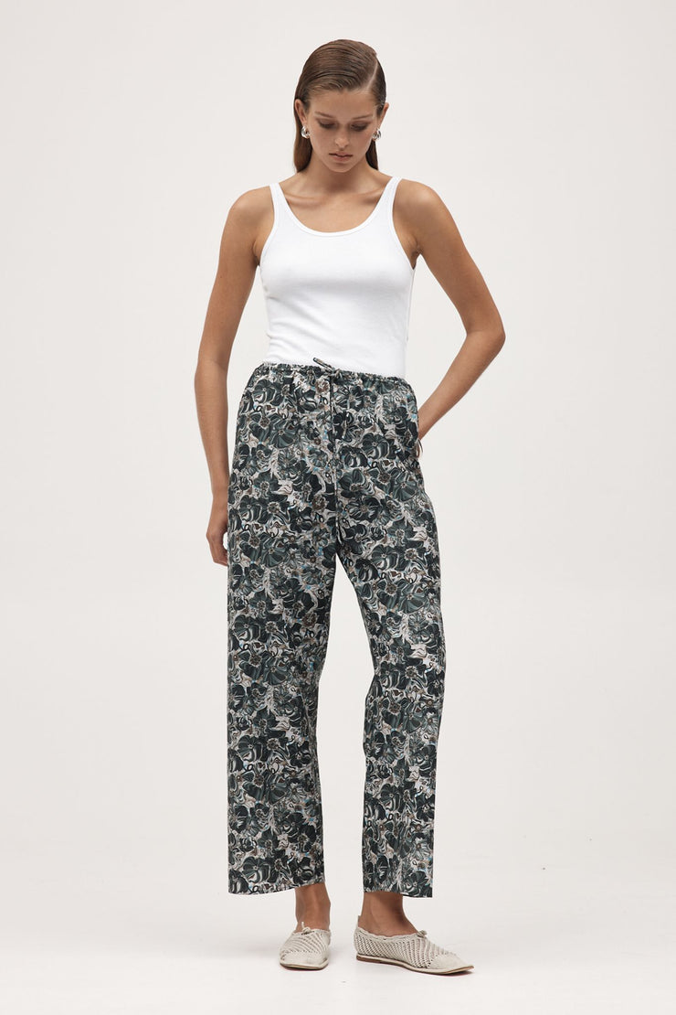 Renee Pant Flora Marble