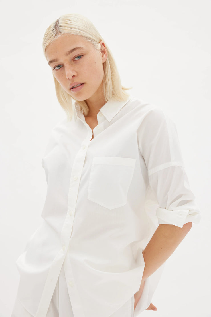 Chiara shirt L/S White