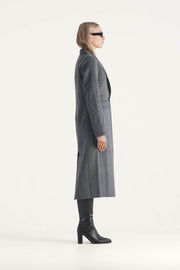 Alba Coat Dark Grey