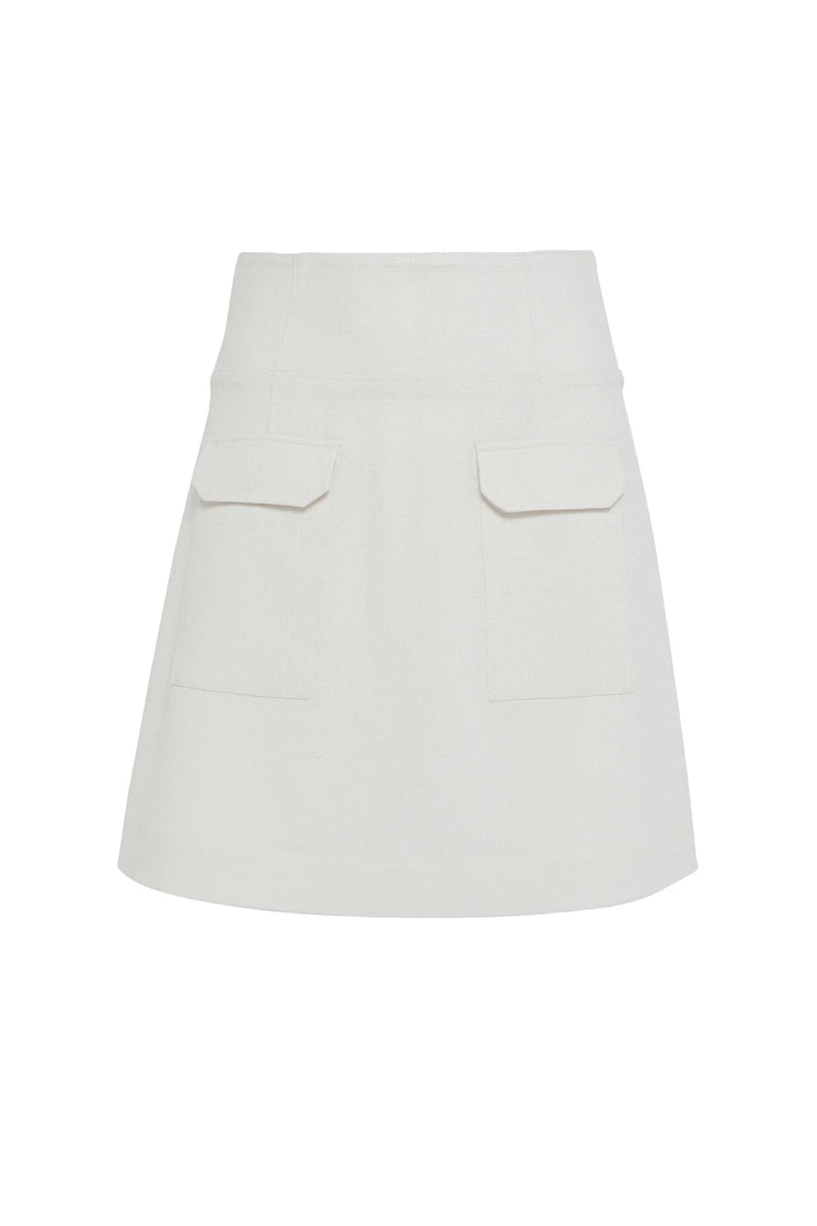 Charlotte Skirt Off White