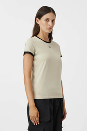 Sofia Slim Fit Tee Oyster