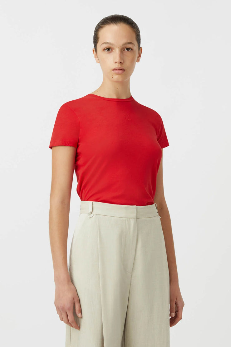 Delmar Tee Poppy Red