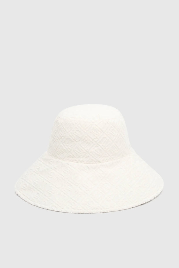 Lucia Wide Brim Hat Ecru