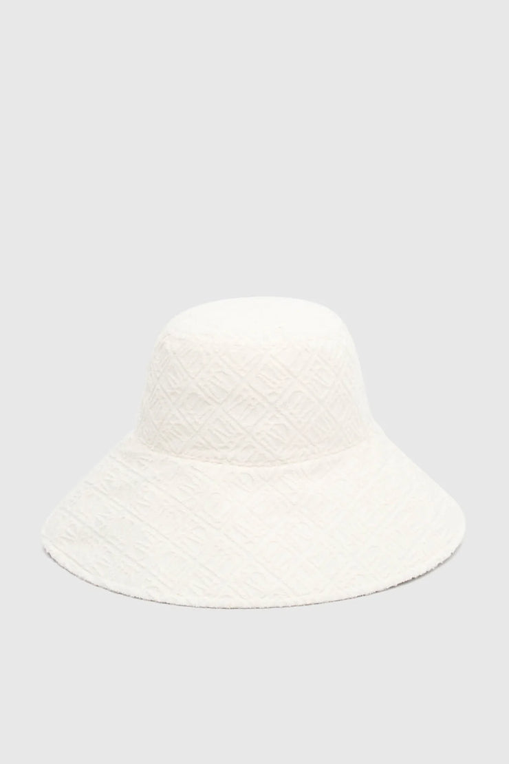 Lucia Wide Brim Hat Ecru