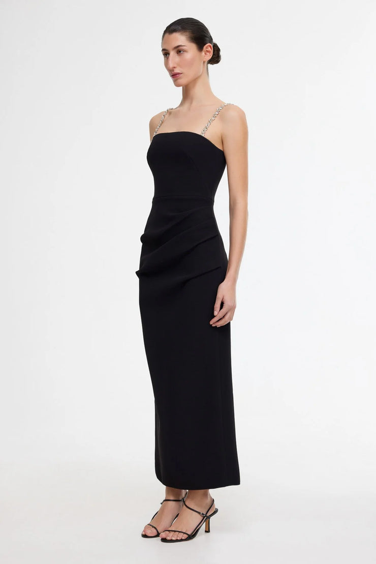 Montebello Midi Dress Black