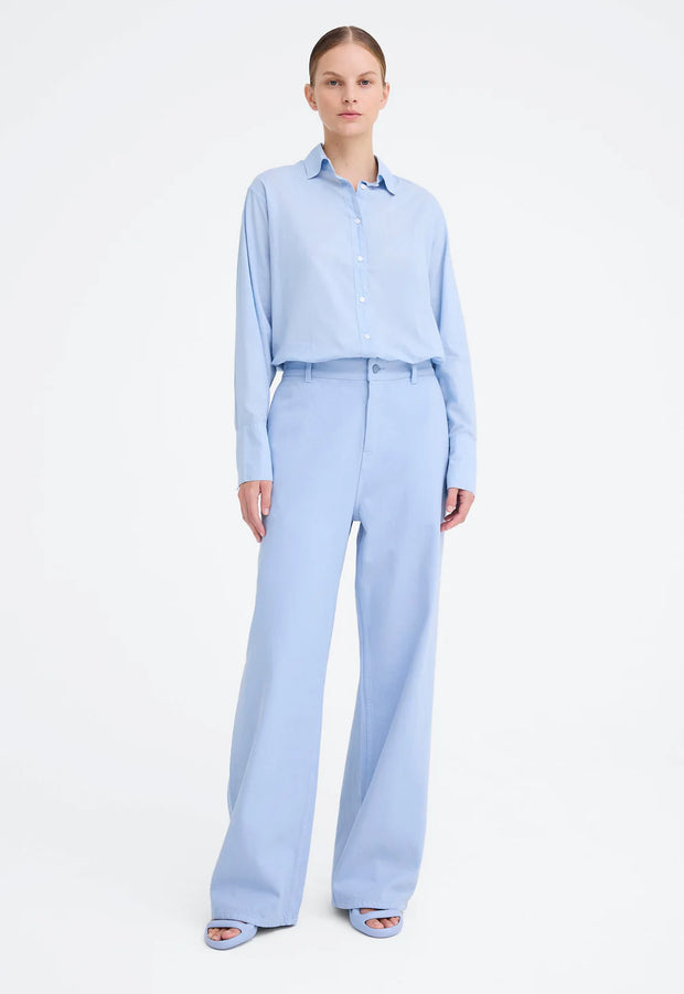 Derby Pant Pale Blue Denim