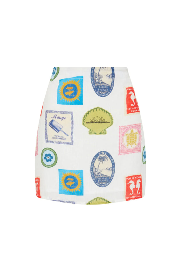 East Mini Skirt Holiday Stamp