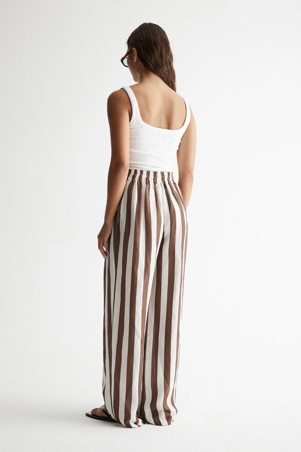 Lumi Pant Chocolate Stripe