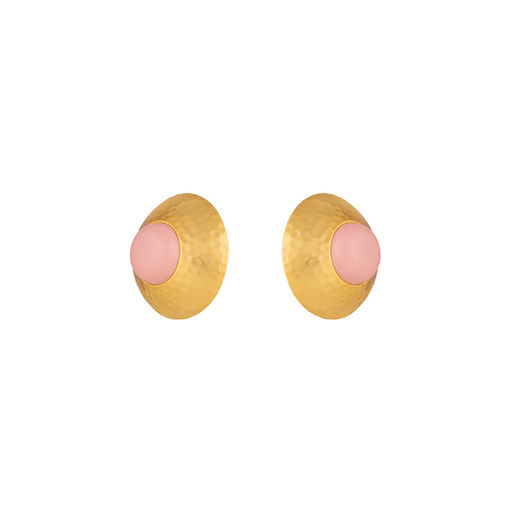 Lucia Pink Coral Earrings