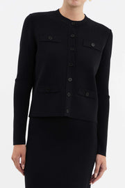Miriam Knit Jacket Black