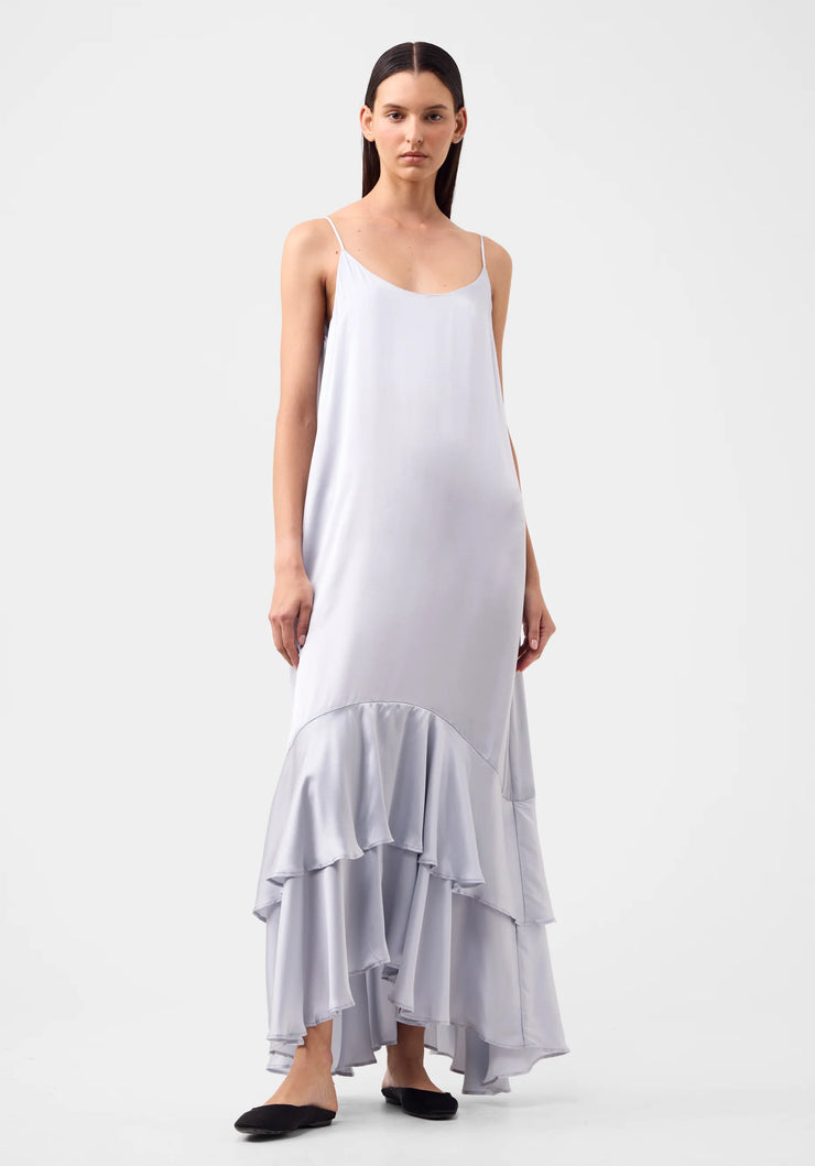 Anais Silk Maxi Dress Ice