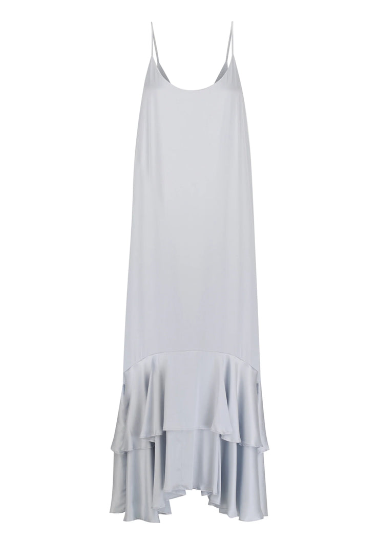 Anais Silk Maxi Dress Ice