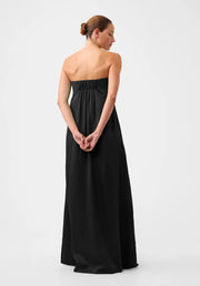 Willow Strapless Dress Black