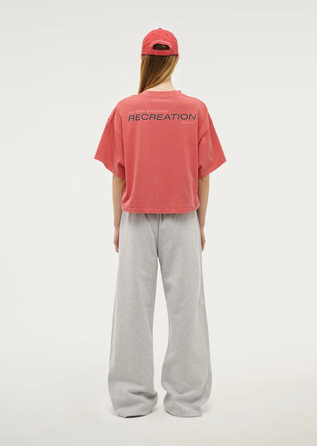 Nomad Boxy Tee Poppy Red