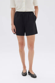 Philipa Poplin Short Black