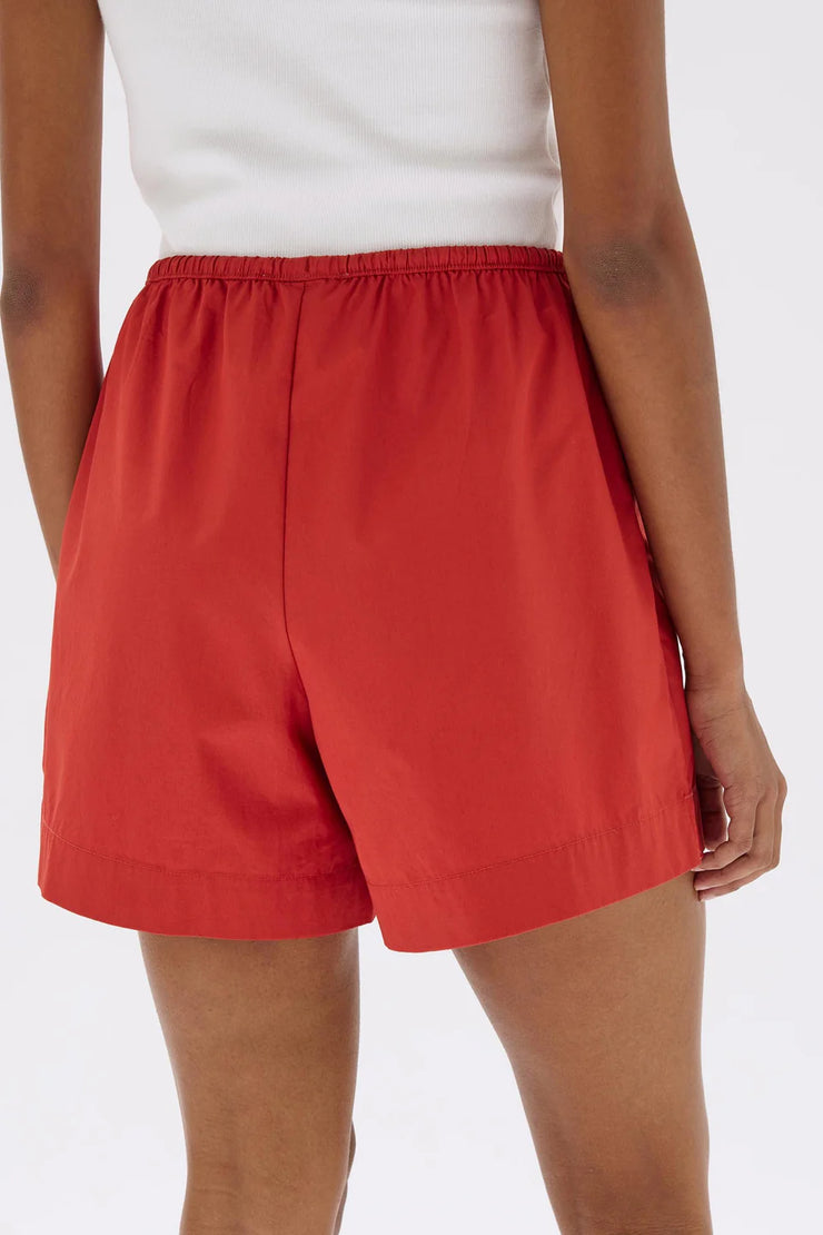 Philipa Poplin Short Papaya