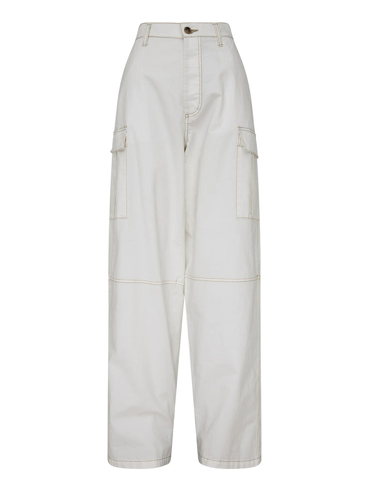 Ripstop Cargo Pant White