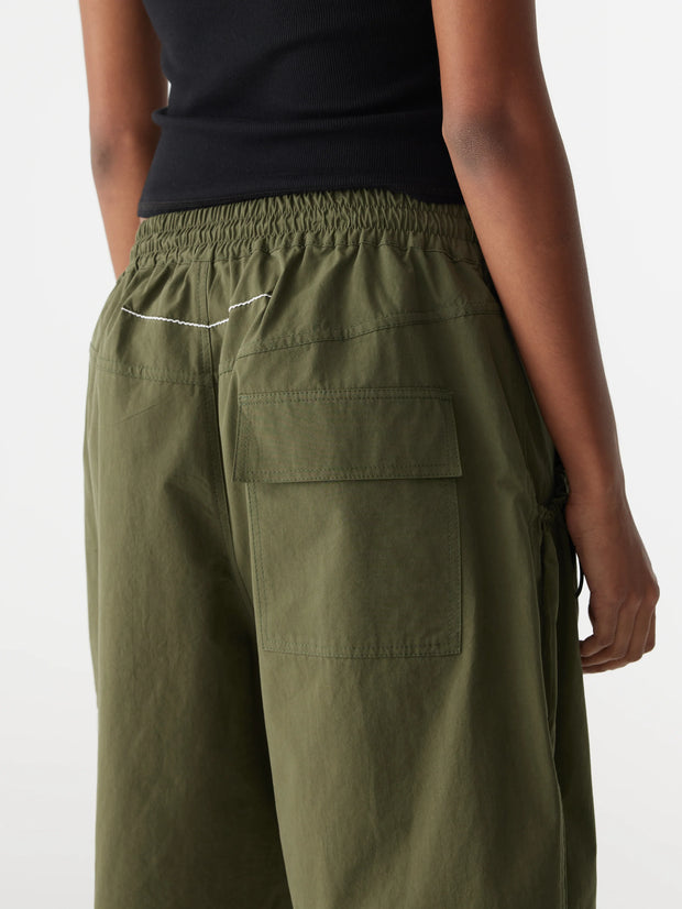 Crushed Cotton Hiker Short Khaki