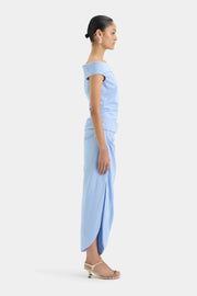 Lori Midi Skirt Sky Blue