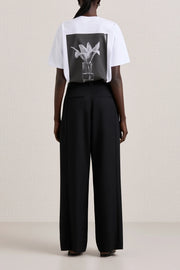 The Boxy Lily Tee Oyster