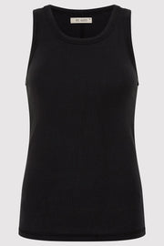 Organic Cotton Singlet Black