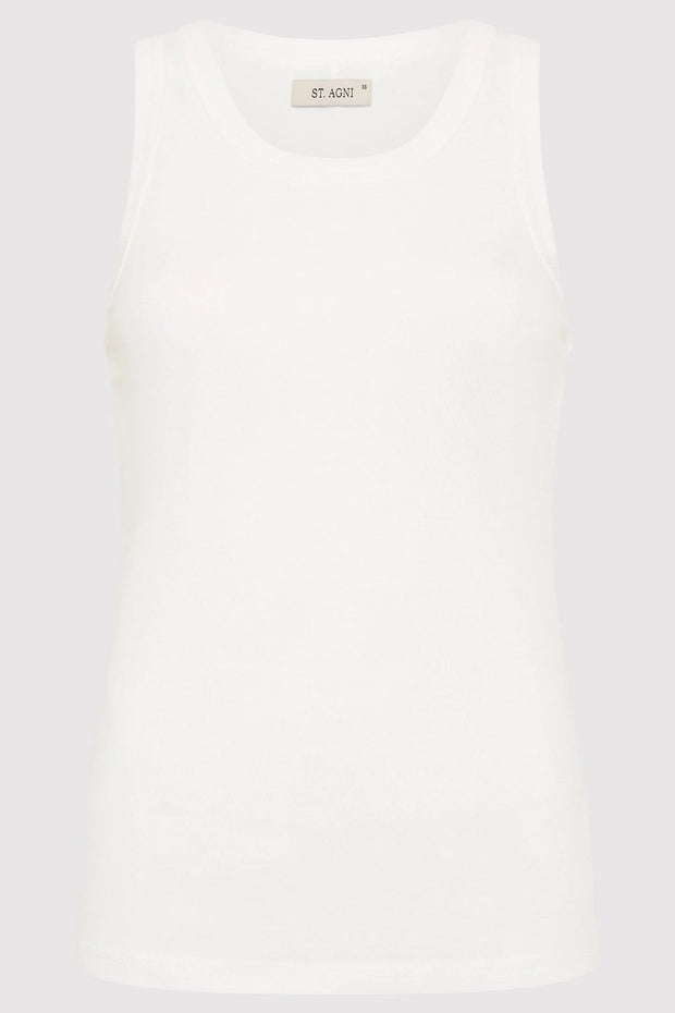 Organic Cotton Singlet White