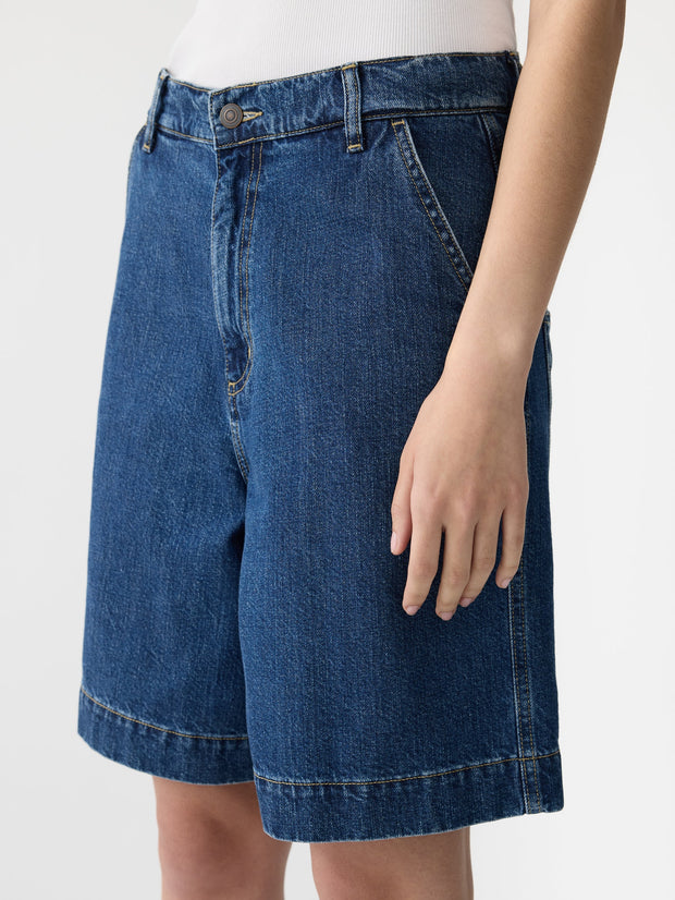 Denim bermuda Short Bright  Indigo