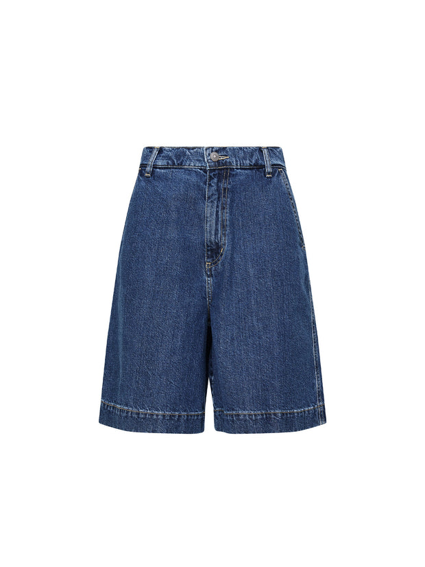 Denim bermuda Short Bright  Indigo