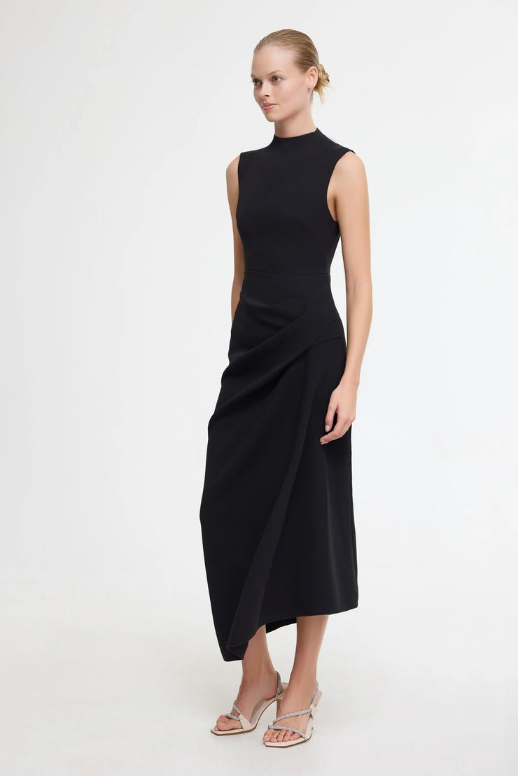 Kempsey Midi Dress Black