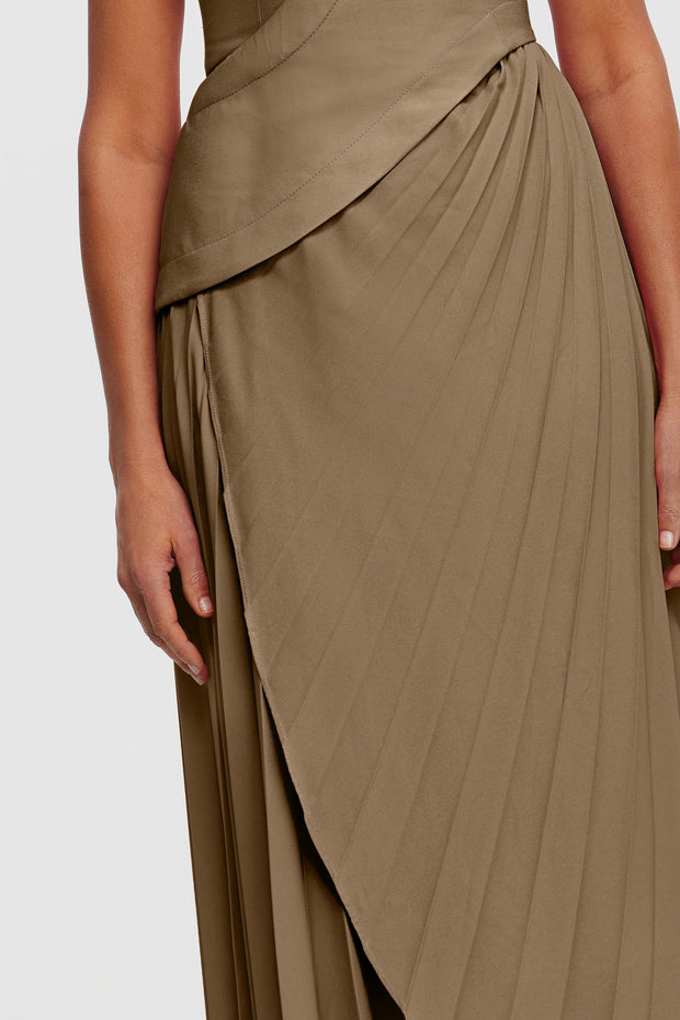 Fairfield Maxi Dress Storm Green