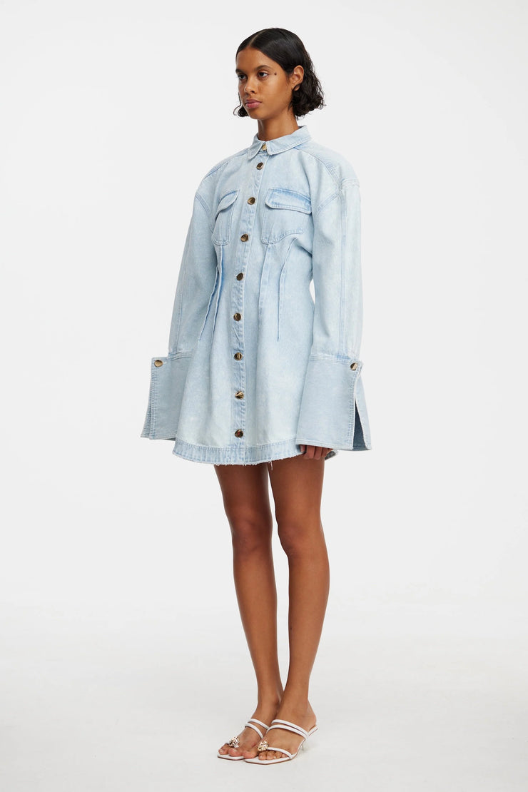 Dales Mini Dress Ice Blue