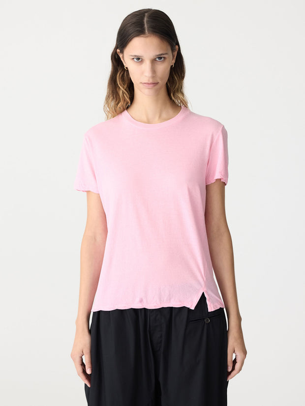 Regular Classic Short Sleeve T.Shirt Candy Pink