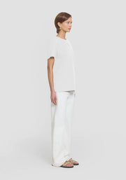 V & W Cut Out Tee Ivory